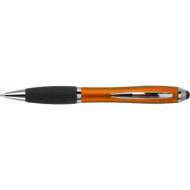 Stylus Ballpoint Pen with Rubber Grip 