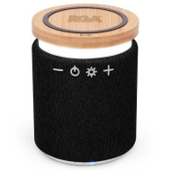 Lex Bamboo Wireless Speaker with Phone Charger