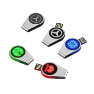 Light Up Swivel USB Drive