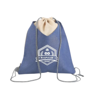 Linen String Bag with Logo 