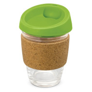 340ml Reusable Glass Coffee Cup 