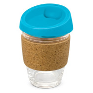 340ml Reusable Glass Coffee Cup 