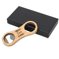 Mini Bamboo Bottle Opener 