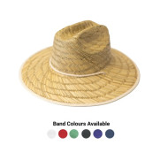 Natural Burnt Straw Hat