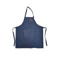 Poly-Cotton Denim Full Bib Apron with Neck Strap 