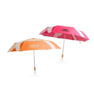 RPET 200g Lightweight Umbrella with Wooden Handle 