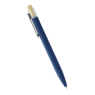 Recycled Aluminium Pen with Bamboo Clicker 