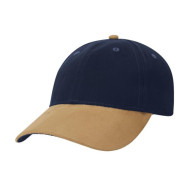 SUEDED PEAK CAP 