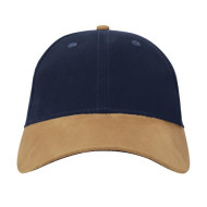 SUEDED PEAK CAP 