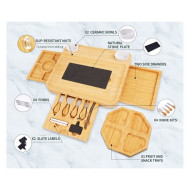 Tahoe Bamboo Cheese Board Set 