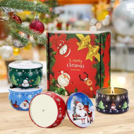 Tin Candle Set (4pcs)