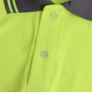 Unisex Polyester HI-Vis Reflective S/S Polo 