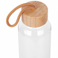 Vidro Glass & Bamboo Bottle 18oz. 