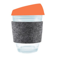 Vienna Coffee Cup / Silicone Lid / RPET Band 