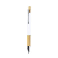 Weler Bamboo and Aluminium Barrel Pen 