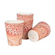 YAWALANHA (Watch One Another) Bamboo Cups (4 Pack)