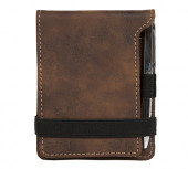 AGRADE Sueded Leatherette Pocket Memo Pad 