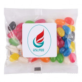 Assorted Colour Jelly Beans in 60 Gram Cello Bag