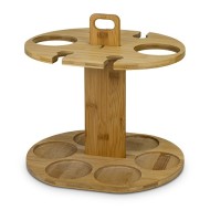 Bamboo Wine Rack 