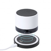 Bluetooth Speaker with Wireless Charging Base