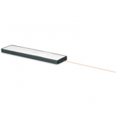 Card shaped laser pointer