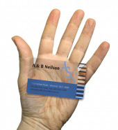 Clear Transparent Business Cards