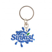 Custom Shape PVC Keyring 