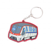 Custom Shape PVC Keyring 