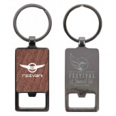 Davis Rectangle Keychain