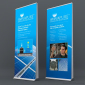 Deluxe Double Sided Pull Up Banner