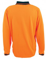 Hi Vis Long Sleeve Polo 