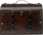 Large Wooden Chest 