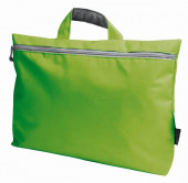 Lime Green Nylon Conference Bag