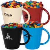 M&M's In Coloured Stainless Steel Coffee Cup