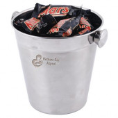 Mini Mars Bars in Stainless Steel Ice Buckets