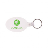 Oval Durasoft Keyring 