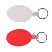 Oval Durasoft Keyring 