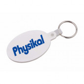 Oval Durasoft Keyring