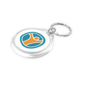 Round Acrylic Keyring