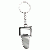 Saw Shape Keyring