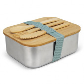 Stainless Steel Bamboo Lunch Box 