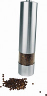 Stainless steel electric pepper mill