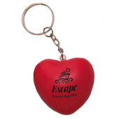 Stress Heart Keyring