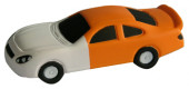 Stress Reliever Car White and Orange