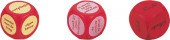 Stress Reliever Dice Shape Red