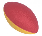 Stress Reliever Rugby Shape Red and Yellow