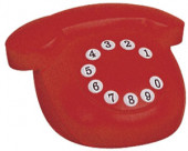 Stress Reliever Telephone Red