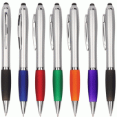 Stylus Twist Action Plastic Pen 