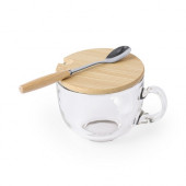 Tahlia Mug with Bamboo Lid 