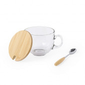 Tahlia Mug with Bamboo Lid 